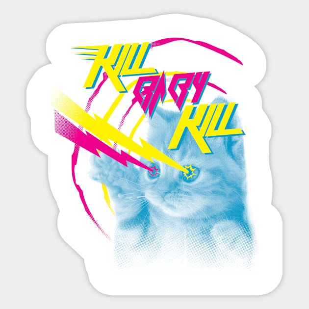 Kill Baby Kill Sticker by Israelitoflores